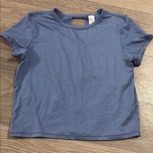 90 Degree By Reflex Blue Short Sleeve Tee